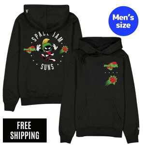 NBA �t�F�j�b�N�X�E�T���Y �����Y �p�[�J�[ �����g�b�v�X New Era �j���[�G�� Space Jam x Phoenix Suns Black Hoodie ��������