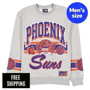 NBA �t�F�j�b�N�X�E�T���Y �����Y �g���[�i�[ �����g�b�v�X New Era �j���[�G�� Phoenix Suns Sport Classics Vintage Gray Crewneck ��������