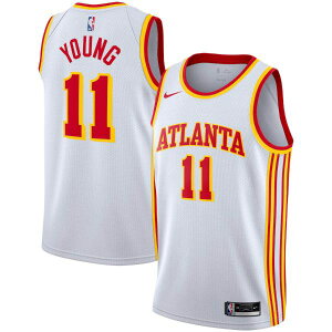 yz nike iCL yYz NBA Atlanta Hawks Swingman Jersey iTrae Young/gCEO/Ag^Ez[NX/Whitej