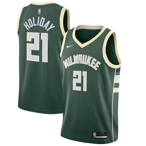 yz nike iCL yYz NBA Milwaukee Bucks Swingman Jersey iJrue Holiday/h[Ezf[/~EH[L[EobNX/Greenj