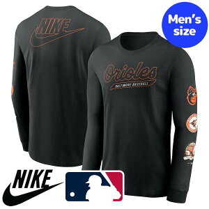 �y���������z MLB���� ���W���[���[�O�I�t�B�V���� �i�C�L Nike �����Y ����T�V���c ����T �g�b�v�X ����q�V �{���e�B���A�E�I���I�[���Y Baltimore Orioles Nike Cooperstown Collection Knockout Long Sleeve T-Sh