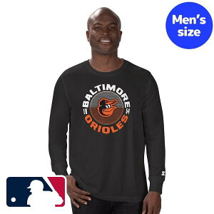 �y���������z MLB���� ���W���[���[�O�I�t�B�V���� �X�^�[�^�[ �����Y ����T�V���c ����T �g�b�v�X ����q�V �{���e�B���A�E�I���I�[���Y Baltimore Orioles Starter Halftime Long Sleeve T-Shirt