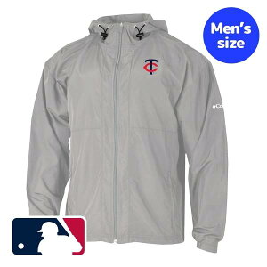 【送料無料】 MLB公式 正規品 メジャーリーグオフィシャル メンズ ウィンドブレーカー ナイロンジャケット アウター Columbia コロンビア ミネソタ・ツインズ Minnesota Twins The Prodigy Full-Zip Windbrea