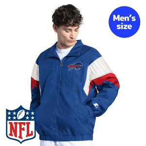 yz NFL Atg Y AE^[ EBhu[J[ WPbg Wp[ X^[^[ Starter obt@[ErY Buffalo Bills Starter Yard Line Full-Zip Jacket