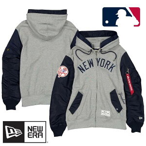 yz MLB Ki W[[OItBV Y t[htp[J[WPbg AE^[ Wp[ j[G New Era x Alpha Industries WbW j[[NEL[X Ne