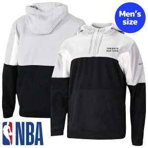 �y���������z NBA���� �I�t�B�V�����A�C�e�� �����Y �p�[�J�[ �t�[�f�B�[ �g���[�i�[ �����g�b�v�X Columbia �R�����r�A �g�����g�E���v�^�[�Y Toronto Raptors Lodge Quarter-Zip Hoodie