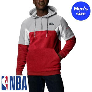�y���������z NBA���� �I�t�B�V�����A�C�e�� �����Y �p�[�J�[ �t�[�f�B�[ �g���[�i�[ �����g�b�v�X Columbia �R�����r�A �|�[�g�����h�E�g���C���u���C�U�[�Y Portland Trail Blazers Men's Lodge Quarter-Zi