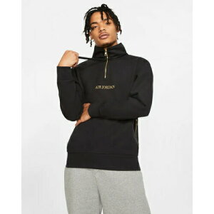�y���������znike �i�C�L �y�����Y�T�C�Y�z �W���[�_�� Air Jordan MJ Remastered 1/4 Zip Pullover Top�iBlack�j Pullover Crew �g���[�i�[ �v���I�[�o�[ �g�b�v�X �X�g���[�g