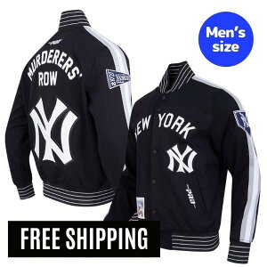 �y���������z MLB ���W���[���[�O �����Y �A�E�^�[ �W���P�b�g �X�^�W���� �o�[�V�e�B�W���P�b�g �v���X�^���_�[�h Pro Standard �W���b�W �j���[���[�N�E�����L�[�X NEW YORK YANKEES COOPERSTOWN LOGO PRO