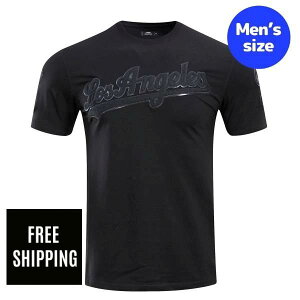 �y���������z MLB ���K�i �����Y T�V���c �����g�b�v�X ���W���[���[�O ��J�ĕ� �R�{�R�L ���X�ؘN�� ���T���[���X�E�h�W���[�X �v���X�^���_�[�h Pro Standard LOS ANGELES DODGERS TRIPLE BLACK LOGO PRO TE