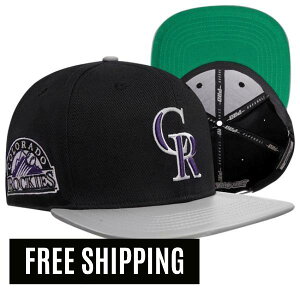 �y���������z MLB ���K�i �����Y �L���b�v �X�q �n�b�g �x�[�X�{�[���L���b�v �A�W���X�^�u�� ���f�B�[�X ���j�Z�b�N�X �v���X�^���_�[�h Pro Standard �R�����h�E���b�L�[�Y COLORADO ROCKIES RETRO CLA