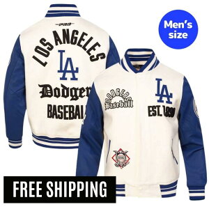 �y���������z MLB ���K�i �����Y �A�E�^�[ �X�^�W���� �W���P�b�g ���T���[���X�E�h�W���[�X ��J�ĕ� �R�{�R�L ���X�ؘN�� LOS ANGELES DODGERS MODERN ORIGINALS MEN'S RIB WOOL VARSITY JACKET �v���X�^���_�[