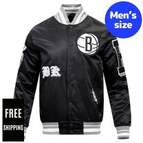 楽天市場】brooklyn nets（種類（コート・ジャケット）スタジャン 