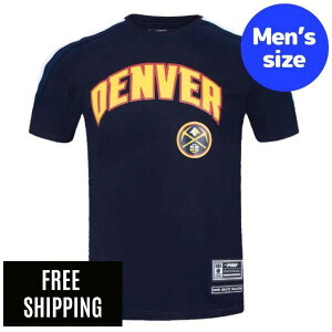 �y���������z Pro Standard �v���X�^���_�[�h NBA �����Y T�V���c �����g�b�v�X �f���o�[�E�i�Q�b�c DENVER NUGGETS CLASSIC MESH STRIPED T-SHIRT