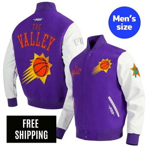 �y���������z Pro Standard �v���X�^���_�[�h NBA �����Y �A�E�^�[ �o�[�V�e�B�W���P�b�g �X�^�W���� �W�����p�[ �t�F�j�b�N�X�E�T���Y �P�r���E�f�������g �f�r���E�u�b�J�[ PHOENIX SUNS CITY EDITION