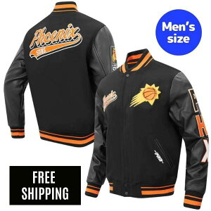 �y���������z Pro Standard �v���X�^���_�[�h NBA �����Y �A�E�^�[ �o�[�V�e�B�W���P�b�g �X�^�W���� �W�����p�[ �t�F�j�b�N�X�E�T���Y �P�r���E�f�������g �f�r���E�u�b�J�[ PHOENIX SUNS SCRIPT TAIL 