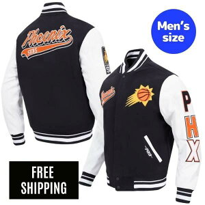�y���������z Pro Standard �v���X�^���_�[�h NBA �����Y �A�E�^�[ �o�[�V�e�B�W���P�b�g �X�^�W���� �W�����p�[ �t�F�j�b�N�X�E�T���Y �P�r���E�f�������g �f�r���E�u�b�J�[ PHOENIX SUNS SCRIPT TAIL 