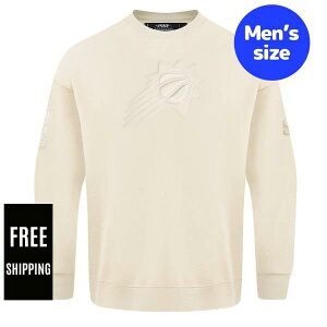�y���������z Pro Standard �v���X�^���_�[�h NBA �����Y �g���[�i�[ �����g�b�v�X �t�F�j�b�N�X�E�T���Y �P�r���E�f�������g �f�r���E�u�b�J�[ PHOENIX SUNS NEUTRAL DROP SHOULDER CREWNECK