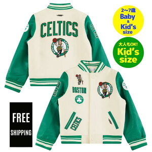�y���������z�y�x�r�[�E�L�b�Y�E���[�X�T�C�Y�z Pro Standard �v���X�^���_�[�h NBA �q���p�A�E�^�[ �W���P�b�g �X�^�W���� �W�����p�[ �{�X�g���E�Z���e�B�b�N�X BOSTON CELTICS RETRO CLASSIC RIB WOOL VA