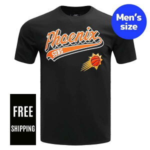 �y���������z NBA �A�C�e�� �����Y �����g�b�v�X T�V���c Pro Standard �v���X�^���_�[�h �t�F�j�b�N�X�E�T���Y �P�r���E�f�������g �f�r���E�u�b�J�[ PHOENIX SUNS SCRIPT TAIL MEN'S TEE