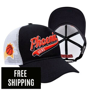 �y���������z NBA ���K�i �����Y �L���b�v �X�q �n�b�g �A�W���X�^�u���L���b�v ���j�Z�b�N�X �v���X�^���_�[�h Pro Standard �t�F�j�b�N�X�E�T���Y PHOENIX SUNS SCRIPT TAIL TRUCKER SNAPBACK HAT