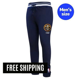 �y���������z NBA ���K�i �����Y �X�E�F�b�g�p���c �W���K�[�p���c �{�g���X �v���X�^���_�[�h Pro Standard �f���o�[�E�i�Q�b�c ��R���E���L�b�` DENVER NUGGETS SCRIPT TAIL MEN'S RIB FLEECE SWEATPANT