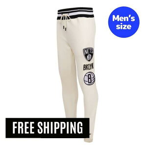 �y���������z NBA ���K�i �����Y �X�E�F�b�g�p���c �W���K�[�p���c �{�g���X �v���X�^���_�[�h Pro Standard �u���b�N�����E�l�b�c BROOKLYN NETS RETRO CLASSIC MEN'S SWEATPANT