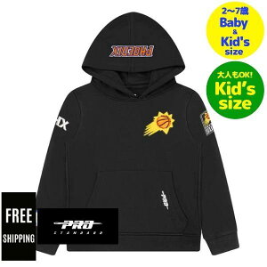 �y���������z NBA �A�C�e�� �L�b�Y�p�p�[�J�[ �q���p�����g�b�v�X ���[�X �g���[�i�[ Pro Standard �v���X�^���_�[�h �t�F�j�b�N�X�E�T���Y PHOENIX SUNS CLASSIC BOYS PULLOVER HOODIE