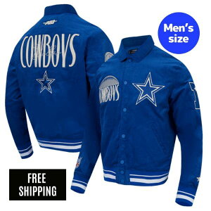 NFL �A���t�g �_���X�E�J�E�{�[�C�Y �����Y �X�^�W���� �W���P�b�g Pro Standard �v���X�^���_�[�h DALLAS COWBOYS ORIGINAL PLAYERS MEN'S JACKET ��������