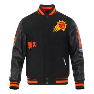 �y���������z Pro Standard �v���X�^���_�[�h NBA �����Y �A�E�^�[ �W���P�b�g �o�[�V�e�B�W���P�b�g �X�^�W���� �P�r���E�f�������g �t�F�j�b�N�X�E�T���Y PHOENIX SUNS OLD ENGLISH VARSITY JACKET