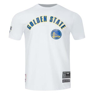 �y���������z Pro Standard �v���X�^���_�[�h NBA �����Y T�V���c �����g�b�v�X �S�[���f���X�e�C�g�E�E�H���A�[�Y GOLDEN STATE WARRIORS CLASSIC MESH STRIPED T-SHIRT