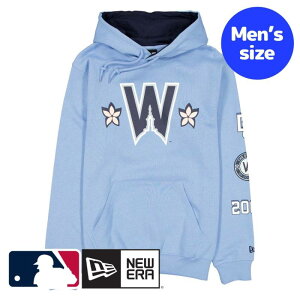 ���V���g���E�i�V���i���Y MLB���� �����Y �p�[�J�[ �t�[�f�B�[ �����g�b�v�X New Era Washington Nationals City Connect Pastel Blue Hoodie �j���[�G�� ��������