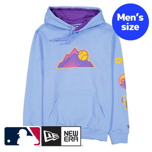 �R�����h�E���b�L�[�Y ����q�V MLB���� �����Y �p�[�J�[ �t�[�f�B�[ �����g�b�v�X New Era Colorado Rockies City Connect Pastel Blue Hoodie �j���[�G�� ��������