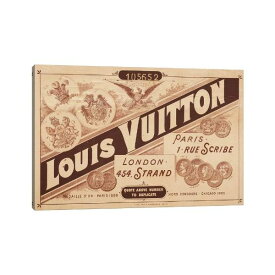 【送料無料+割引クーポン】 米国発のお洒落なオマージュアート Vintage Louis Vuitton Advertisement 2 ヴィトン Louis Vuitton キャンバスアート インテリア 絵画