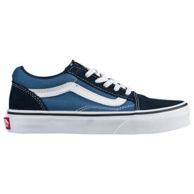 【送料無料+割引クーポン】 Vans ヴァンズ バンズ 【キッズ（4-7歳用/16.5-21.0cm）】 Vans Old Skool（Navy/True White） スニーカー 靴 シューズ 入園入学 通園通学