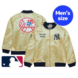 【送料無料+割引クーポン】 MLBオフィシャル メンズ ボンバージャケット MA-1 アウター ニューヨーク・ヤンキース New York Yankees OG 2.0 Satin Jacket