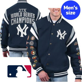 【送料無料+割引クーポン】 MLBオフィシャル メンズ スタジャン アウター ニューヨーク・ヤンキース New York Yankees Varsity Jacket