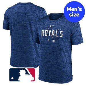 �y���������z MLB�I�t�B�V���� �i�C�L nike �����Y T�V���c �����g�b�v�X Royal �J���U�X�V�e�B�E���C�����Y Kansas City Royals Velocity Performance Practice T-Shirt
