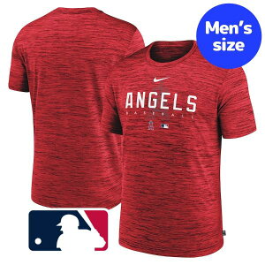 �y���������z MLB�I�t�B�V���� �i�C�L nike �����Y T�V���c �����g�b�v�X Red ���T���[���X�E�G���[���X Los Angeles Angels Velocity Performance Practice T-Shirt