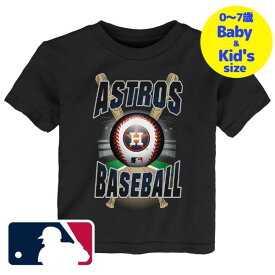 【送料無料+割引クーポン】【ベビー・キッズサイズ（0-7歳用）】 MLBオフィシャル ベビー キッズ 子供用Tシャツ 半袖トップス Black ヒューストン・アストロズ Houston Astros Special Event T-Shirt
