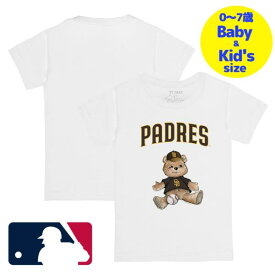 【送料無料+割引クーポン】【ベビー・キッズサイズ（0-7歳用）】 MLBオフィシャル ベビー キッズ 子供用Tシャツ 半袖トップス White ダルビッシュ有 サンディエゴ・パドレス San Diego Padres Teddy Boy T-Shirt