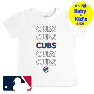 yzyxr[ELbYTCYi0-7Ηpjz MLBItBV xr[ LbY qpTVc gbvX White ؐ i VJSEJuX Chicago Cubs Stacked T-Shirt