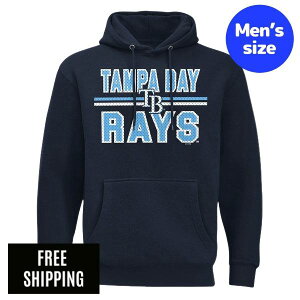 MLB �^���p�x�C�E���C�Y �����Y �p�[�J�[ �X�^�[�^�[ Starter ���W���[���[�O TAMPA BAY RAYS MESH LOOK HOODIE ��������