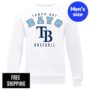 MLB �^���p�x�C�E���C�Y �����Y �g���[�i�[ �X�^�[�^�[ Starter ���W���[���[�O TAMPA BAY RAYS SWEATSHIRT ��������