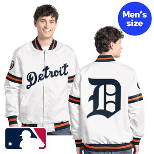 �y���������z MLB���� ���W���[���[�O�I�t�B�V���� �����Y �X�^�W���� �o�[�V�e�B�W���P�b�g �A�E�^�[ Starter �X�^�[�^�[ �O�c���� �f�g���C�g�E�^�C�K�[�X Detroit Tigers Starter Cooperstown Scout Full-