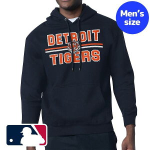 yz MLB W[[OItBV Y p[J[ g[i[ gbvX Starter X^[^[ Oc fgCgE^CK[X Detroit Tigers Team Mesh Print Graphic Pullover Hoodie