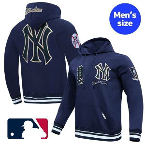 �y���������z MLB���� ���W���[���[�O�I�t�B�V���� �����Y �p�[�J�[ �g���[�i�[ �����g�b�v�X Pro Standard �v���X�^���_�[�h �W���b�W �j���[���[�N�E�����L�[�X NEW YORK YANKEES PRO PREP RIB FLEECE PULL