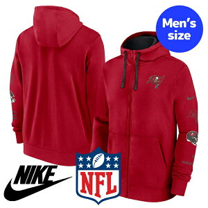 �y���������z NFL���� ���K�i �����Y �p�[�J�[ �����g�b�v�X �t�[�f�B�[ �i�C�L Nike �^���p�x�C�E�o�b�J�j�A�[�Y Tampa Bay Buccaneers Nike Primetime Club Full-Zip Hoodie