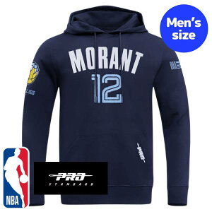 �y���������z NBA���� ���K�i �����Y �p�[�J�[ �g���[�i�[ �����g�b�v�X �t�[�f�B�[ �v���X�^���_�[�h Pro Standard �����t�B�X�E�O���Y���[�Y �W���E�������g �͑��E�P MEMPHIS GRIZZLIES JA MORANT #12 C