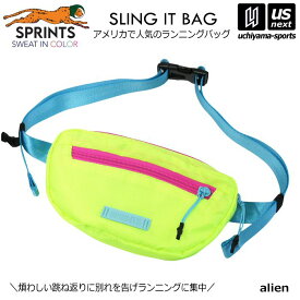 スプリンツ【 SPRINTS 】 ランニングバッグ SLING IT BAG Alien Acid Glow 2024年MODEL 【 スリングイットバッグ ランニング バッグ バック 練習 トレーニング スポーツ メンズ レディース 】【翌日配達対象】【メール便不可】[自社倉庫]